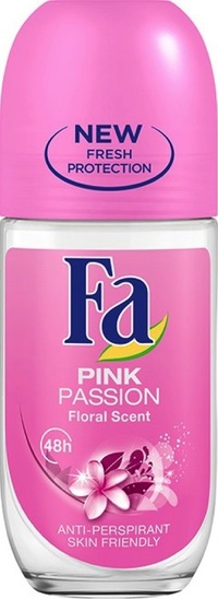 Deodorant Pink Passion roll on, Fa, 50 ml