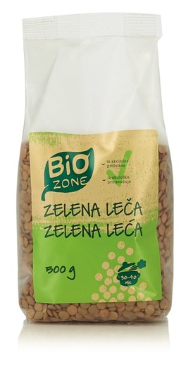 Bio zelena leča, Bio Zone, 500 g