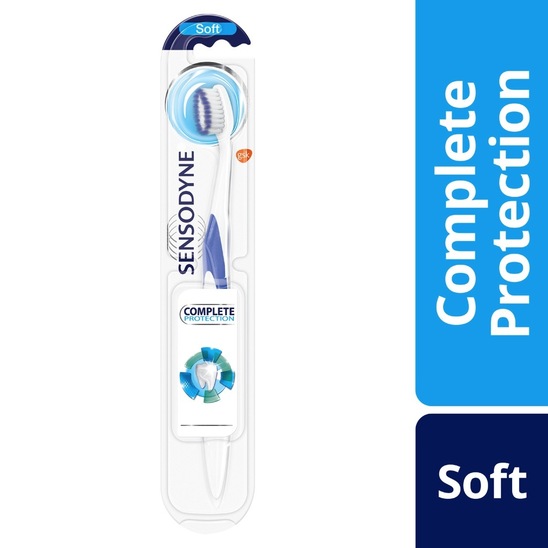 Zobna ščetka Complete Protection za ljudi z občutljivimi zobmi, Sensodyne,  Soft