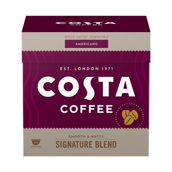 Kava v kapsulah Americano, Costa, 121,6g