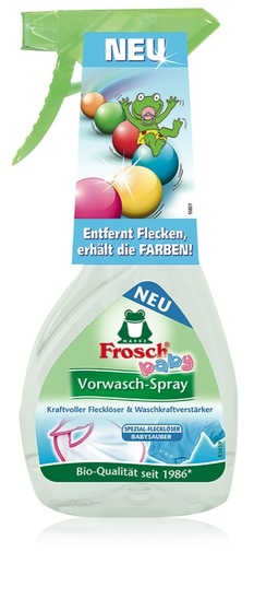 Detergent za odstranjevanje madežev Frosch Baby, 300 ml