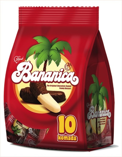 Čokoladne bananice, Štark, 250 g