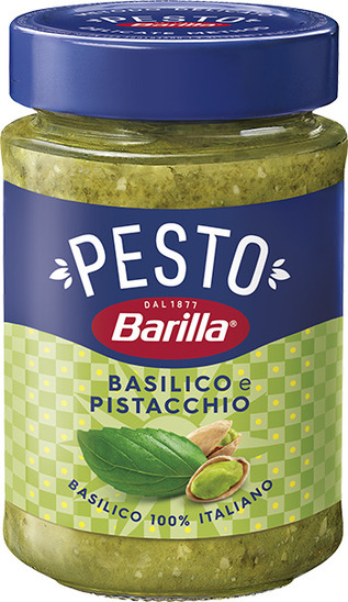 Pesto z baziliko, pistacija, Barilla, 190 g