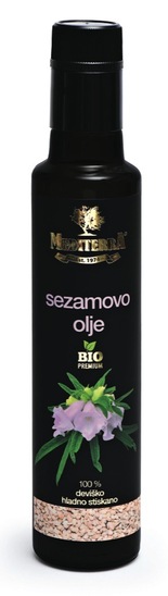 Bio sezamovo olje, Mediterra, 250 ml