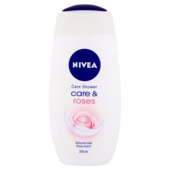 Gel za prhanje  Care & Roses, Nivea, 250 ml