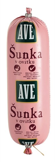 Mini šunka v ovitku, Ave, pakirano, 400 g