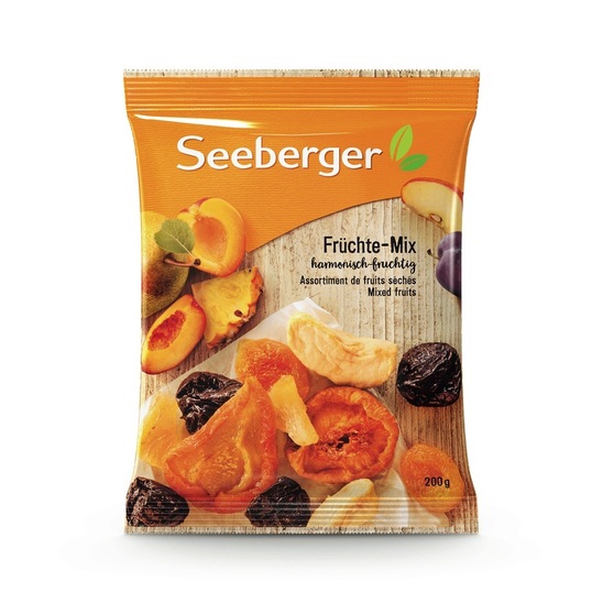 Suho mešano sadje, Seeberger, 200 g