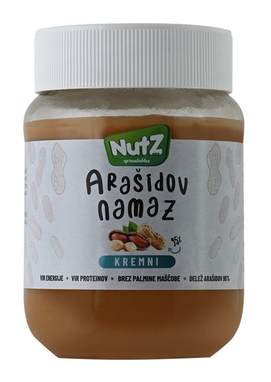 Arašidov kremni namaz, Nutz, 310 g