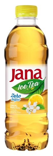 Ledeni čaj, limona in beli čaj, Jana, 0,5 l