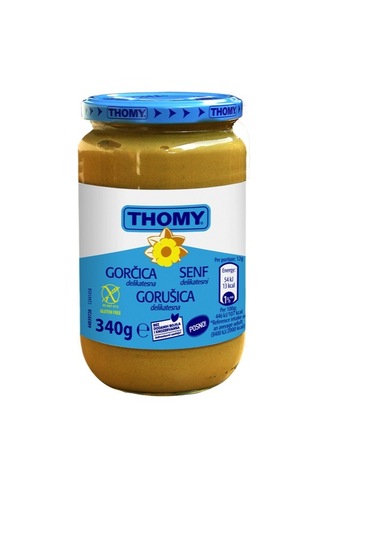 Delikatesna gorčica, Thomy, 340 g