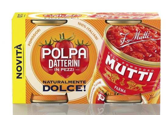 Paradižnikova polpa, datterini, Mutti, 2 x 300 g