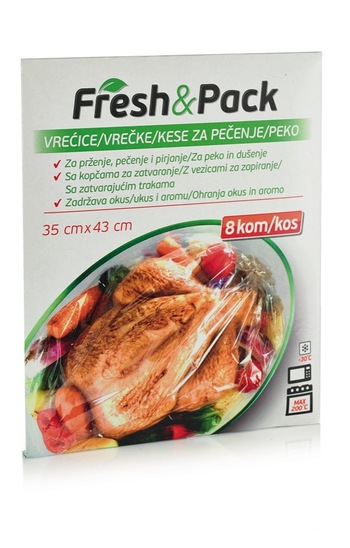 Vrečke za peko, Fresh & Pack, 8/1