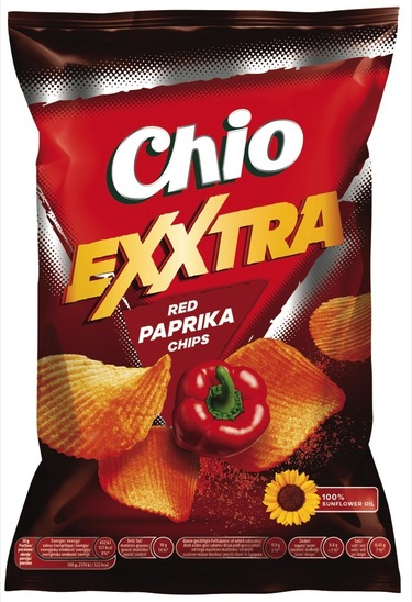 Čips Exxtra s papriko, Chio, 130 g