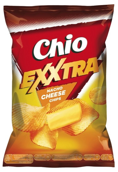 Čips Exxtra z nacho sirom, Chio, 130 g