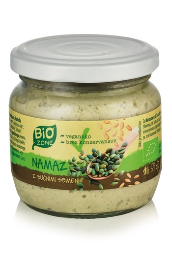 Bio kremni namaz z bučnimi semeni, Bio Zone, 175 g