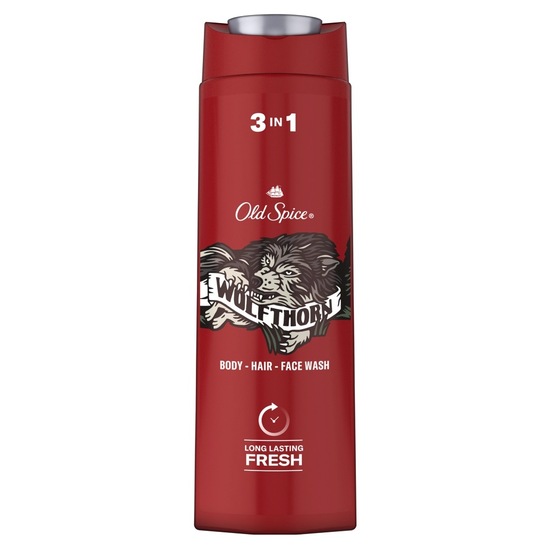 Gel za prhanje Wolfthorn, Old Spice, 400 ml