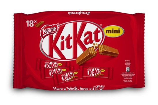 Čokolada v vrečki mini, Kit Kat, 301 g