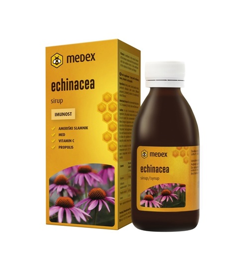 Sirup Echinacea, Medex, 140 ml