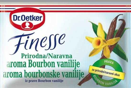 Aroma Bourbonske vanilije, Finesse, Dr. Oetker, 2 x 5 g