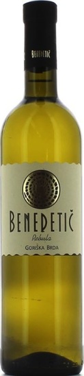 Rebula, vrhunsko belo bino, Benedičič, 0,75 l