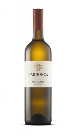 Malvazija, vrhunsko belo vino, Dar Sonca, 0,75 l