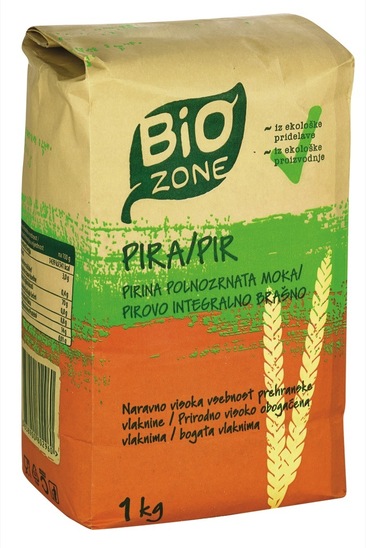 Polnozrnata pirina moka, Bio Zone, 1 kg