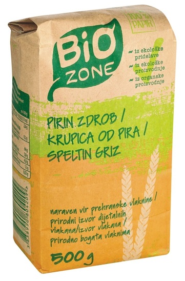 Pirin zdrob, Bio Zone, 500 g