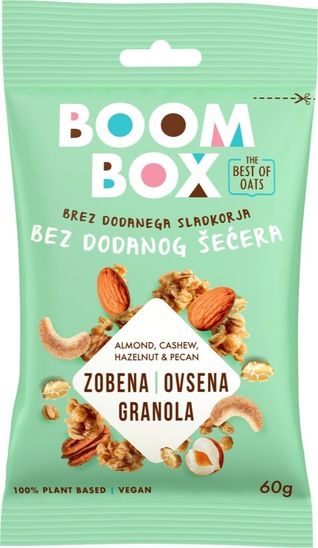 Granola oreščki, Boom Box, 60 g