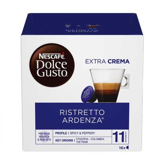 Kava Ristretto Ardenza, Nescafe Dolce Gusto, 112 g