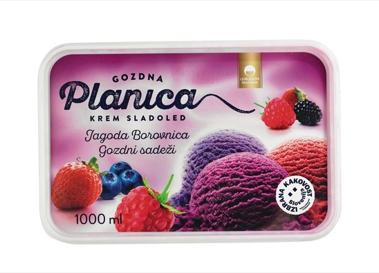 Sladoled, gozdni sadeži, Planica, 1 l