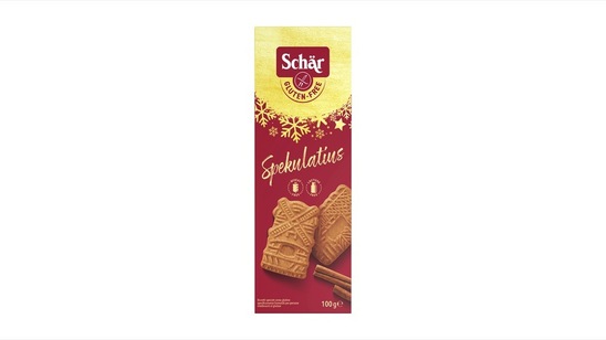 Piškoti Spekulatins, brez glutena in laktoze, Schar, 100 g