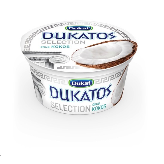 Grški tip jogurta Selection, kokos, Dukatos, 150 g