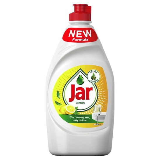 Detergent za ročno pomivanje posode Jar limona, 450 ml