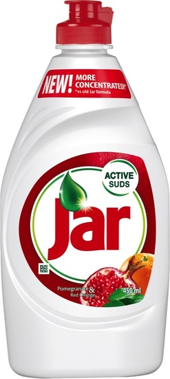 Detergent za ročno pomivanje posode Jar granatno jabolko, 450 ml