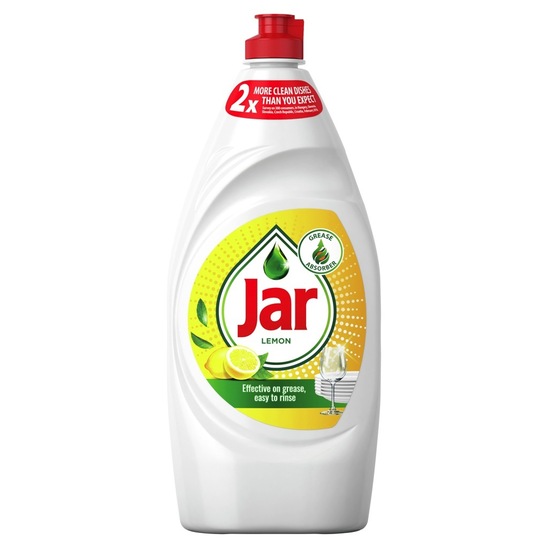 Detergent za ročno pomivanje posode limona, Jar, 900 ml