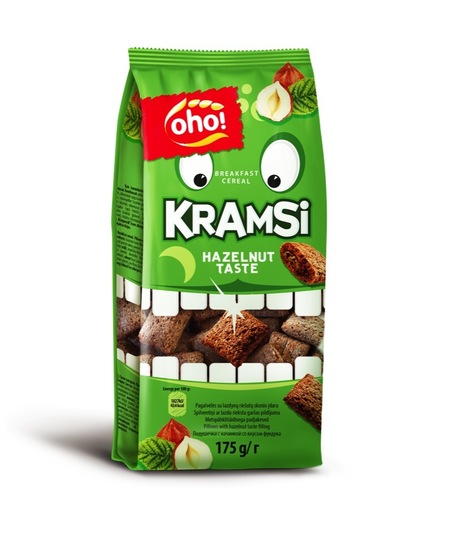 Blazinice z lešnikovim polnilom Kramsi, Oho!, 175 g