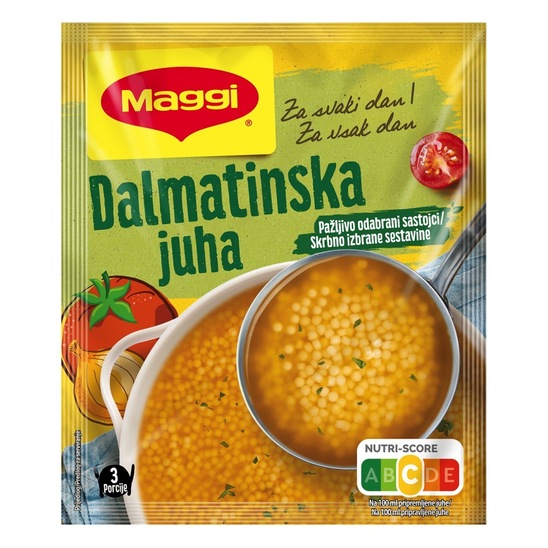 Dalmatinska juha, Maggi, 40 g