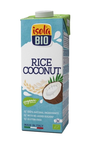 Bio rižev napitek s kokosom, Isola Bio, 1 l