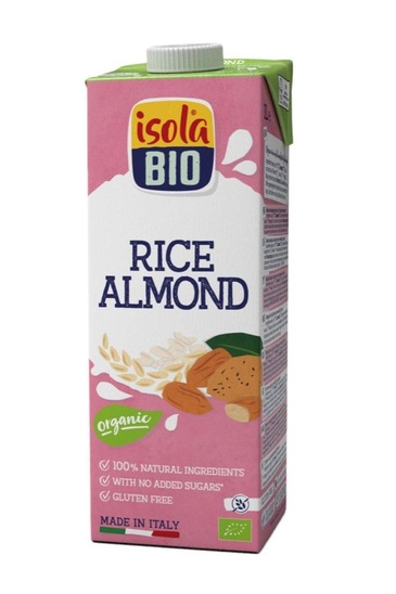 Bio rižev napitek z mandlji, Isola Bio, 1 l