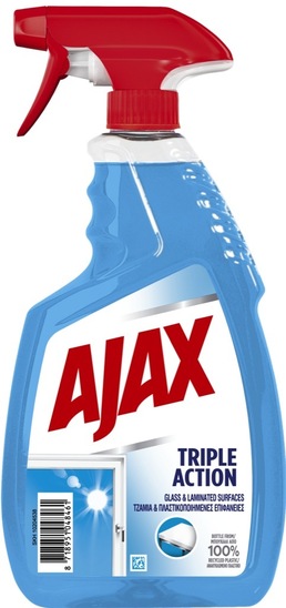 Čistilo za steklo Ajax Fresh Blue, 750 ml
