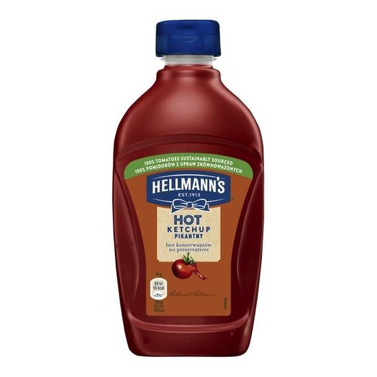 Pekoči ketchup, Hellmann's, 470 g