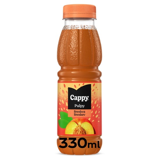 Pijača Pulpy, breskev, Cappy, 0,33 l