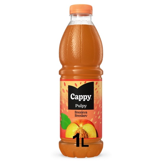 Pijača Pulpy, breskev, Cappy, 1 l