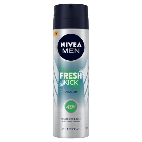 Deodorant sprej Men Fresh Kick, Nivea, 150 ml