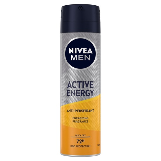 Deodorant sprej Men Active Energy, Nivea, 150 ml