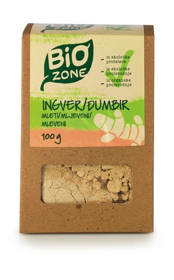 Bio mleti ingver, Bio Zone, 100 g