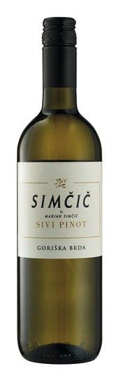 Sivi pinot, belo vino, Simčič, 0,75 l