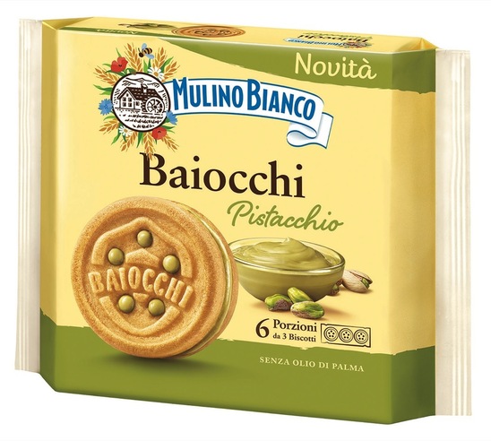 Keksi s pistacijo, Mulino Bianco, 168 g