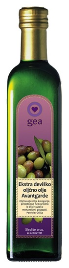 Ekstra deviško oljčno olje, Gea, 0,5 l
