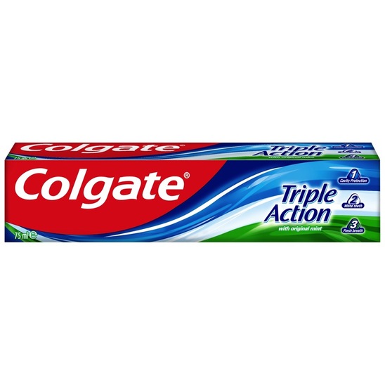 Zobna pasta Triple action, Colgate, 75 ml